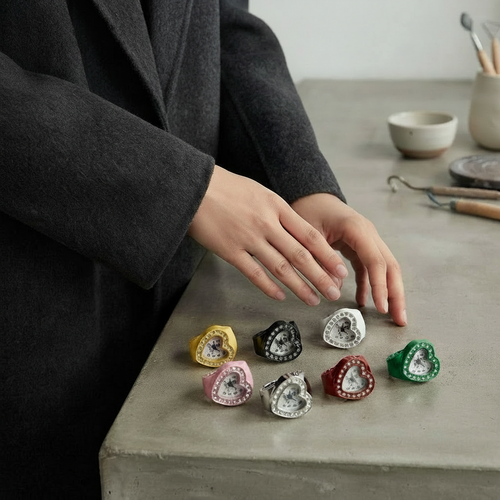 Fantacy Heart Rings