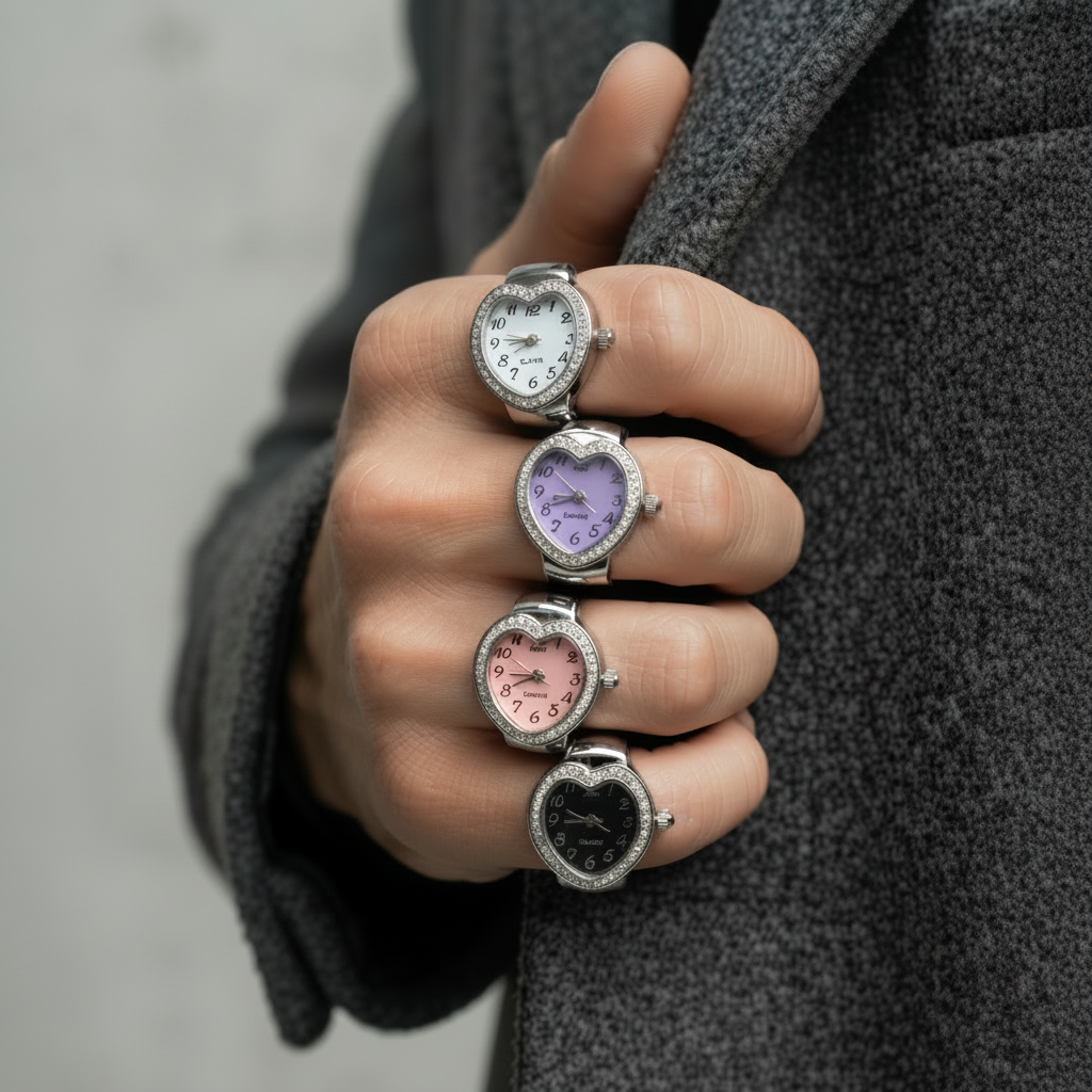 Minimal Heart Rings